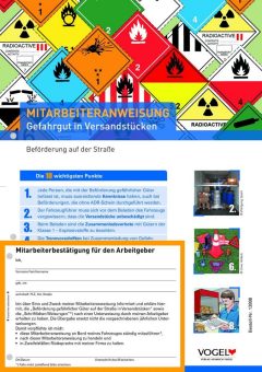 Neue Auflage: Mitarbeiteranweisung Gefahrgut in Versandstücken