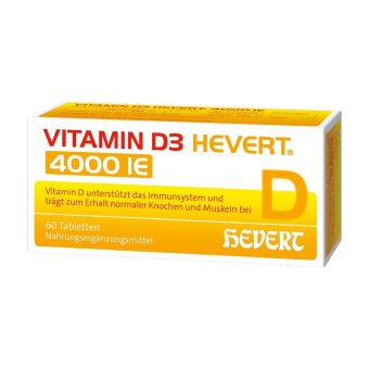 Zwei weitere Präparate von Hevert ab sofort mit vegetarischer Rezeptur: Vitamin D3 Hevert 2000 IE und 4000 IE