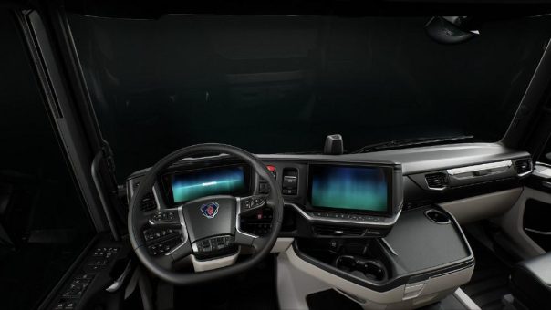 Scania bringt sein digitales Cockpit „Smart Dash“ ab 2024 in Serie