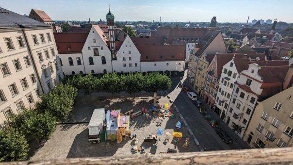 3 Jahre auf Achse: Bio-Infotour startet in Augsburg