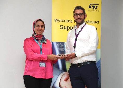 Heraeus Electronics Honored as Best Material Supplier 2022 by STMicroelectronics Bouskoura Site