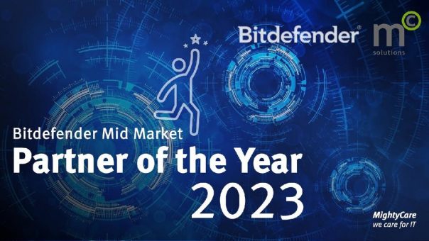 MightyCare ist Bitdefender Partner of the Year 2023