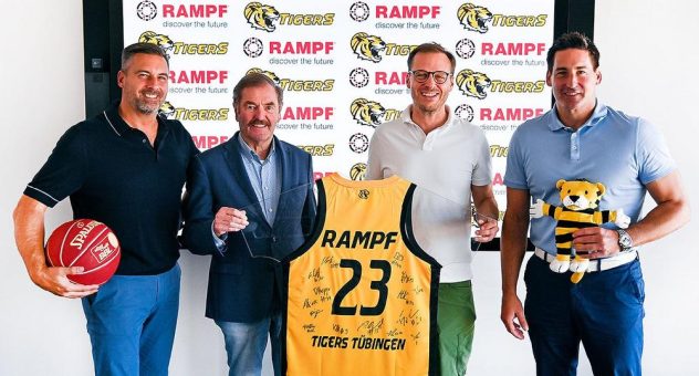 Tigers Tübingen starten mit RAMPF-Rückenwind in die Bundesligasaison