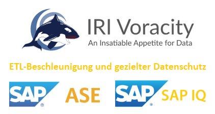 ❌ SAP ASE und IQ ❌ Optimierung von ETL und Reorg, mit Datenmaskierung und Datenreplikation für Datenmigration von SAP RDBMS (ehemals Sybase) ❗