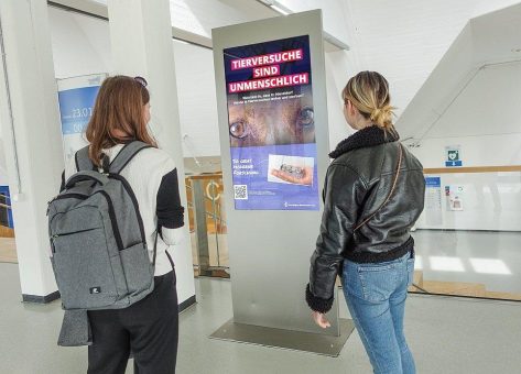 HHU Düsseldorf verbietet Plakat gegen Tierversuche