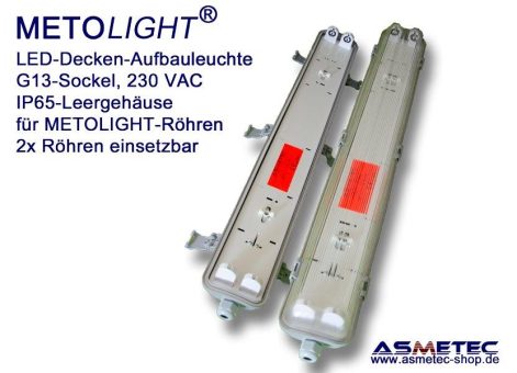 IP65 Wannenleuchten von Asmetec – Konfigurierbar nach den eigenen Bedürfnissen