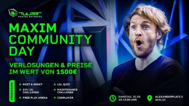 Maxim Community Day – powered by Tulpar Gaming Notebook