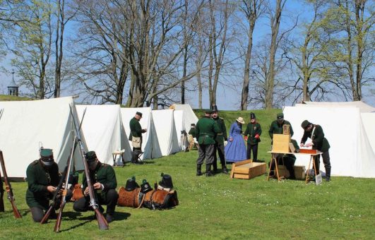 Lebendige Geschichte: Festung Königstein zeigt Feldlager aus dem 19. Jahrhundert