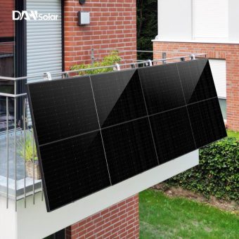 DAH Solar On-Grid-Balkon-Solaranlage, 600/800 Watt, MPPT, 2x 420-W-Solarmodule