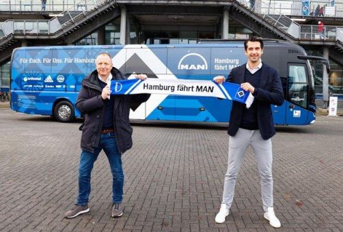 Neuer Mannschaftsbus: HSV und MAN gehen in die Verlängerung