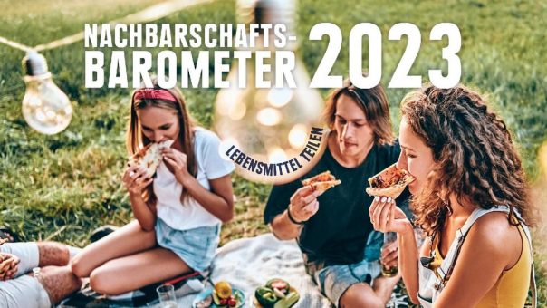 EDEKA-Nachbarschaftsbarometer 2023: Teilen von Lebensmitteln in der Nachbarschaft liegt im Trend