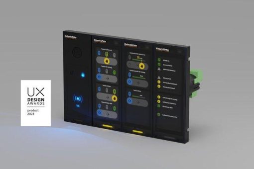 Lokale Vorrangbedienung (LVB): Kieback&Peter gewinnt mit einzigartigem Touchdisplay UX Design Award