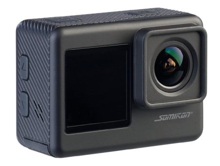 Somikon 6K-Actioncam DV-950.WiFi mit 2 Farbdisplays, WLAN, Bildstabilisierung, Sony-Sensor