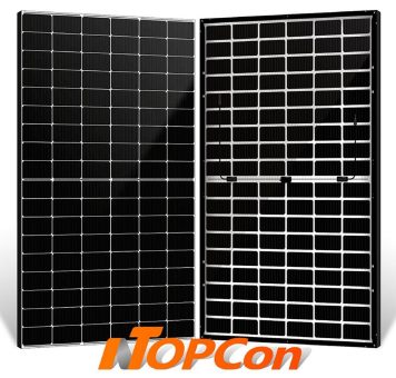 DAH Solar Monokristallines, bifaziales Glas-Glas-Solarmodul, 425 Watt, IP68