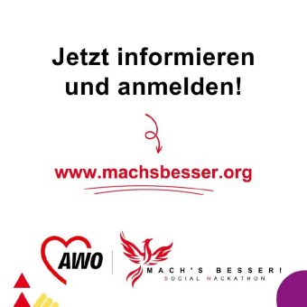 „Mach’s besser!“ Die Welt verbessern beim Social-Hackathon der AWO