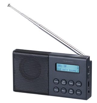 VR-Radio Digitales DAB+/FM-Taschenradio DOR-290 mit Bluetooth 5, Wecker, Display, RDS