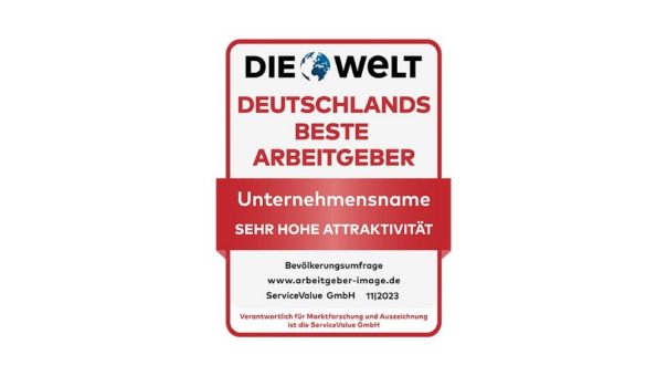 Gut angesehen: Deutschlands beste Arbeitgeber