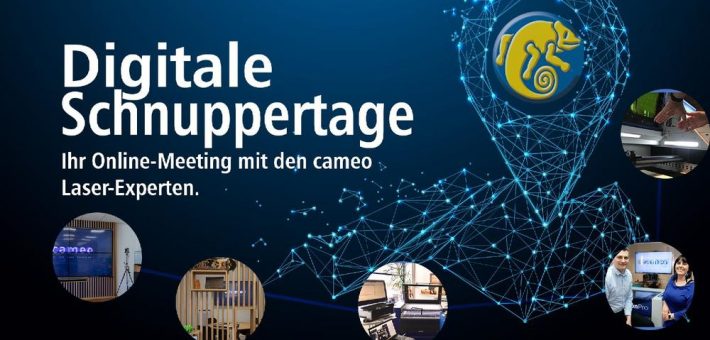 Ab sofort auch online: kostenlose Schnuppertage bei cameo Laser