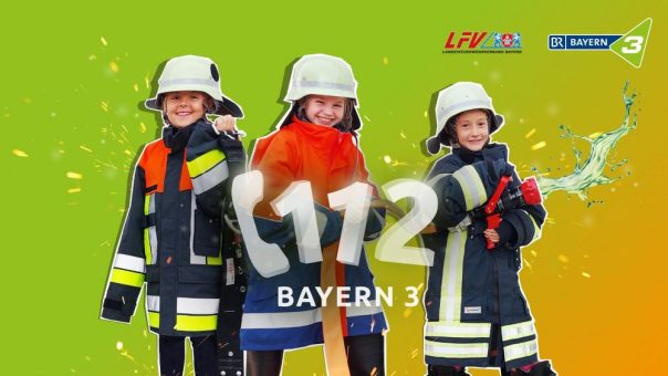 112 neue Kinderfeuerwehrgruppen in Bayern gegründet: Programmaktion „112 BAYERN 3” feiert großen Erfolg