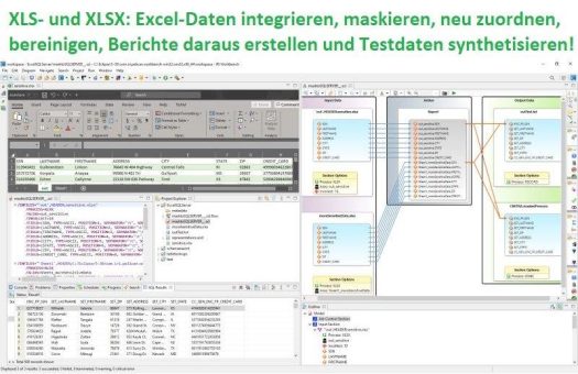 ❌ Datenvisualisierung mit Excel ❌  Datenintegration von Excel-Arbeitsblättern zusammen mit Tabellen, Flat-Files und Streaming-Daten ❗