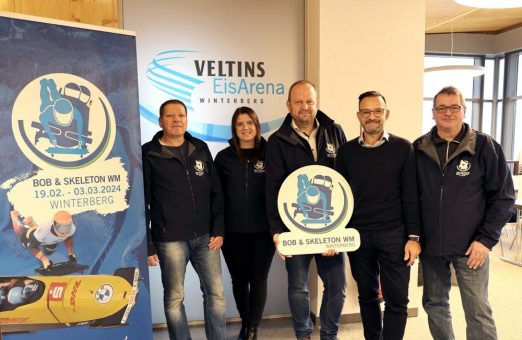 Veltins ist Sponsor der Bob- und Skeleton WM 2024 in Winterberg