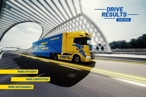 Goodyear auf der Transport CH 2023: Ganzheitliches Mobilitätskonzept Goodyear Total Mobility im Fokus