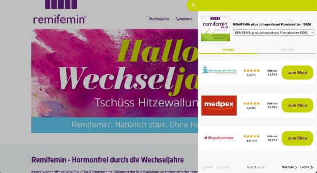 Optimierter Abverkauf im OTC-Handel: E-Commerce-Datenspezialist M⁠a⁠r⁠v⁠e⁠n⁠3⁠6⁠0 verknüpft mit „BUY NOW“ Apotheken und Hersteller