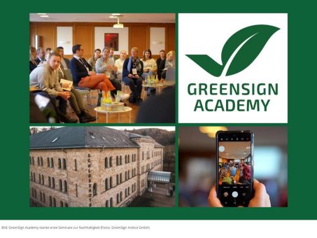 GreenSign Academy startet erste Seminare zur Nachhaltigkeit in Unternehmen