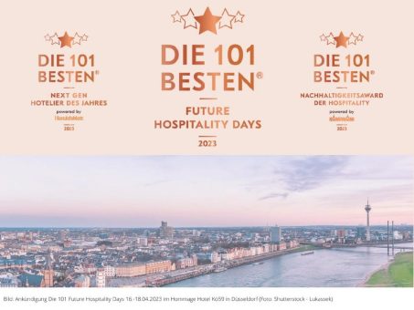 Diskutiere – Entdecke – Vernetze: Der Termin für die 101 Future Hospitality Days 2023 steht fest