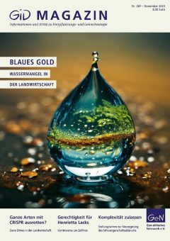 GID Nr. 267: „Blaues Gold – Wassermangel in der Landwirtschaft“