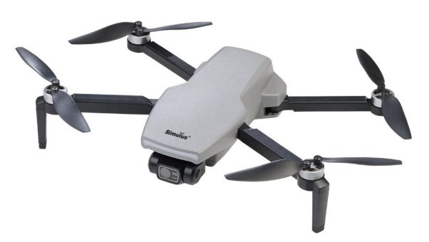 Simulus Faltbare GPS-Drohne GH-290.fpv mit 4K-Cam, 2-Achsen-Gimbal, Brushless-Motor, WLAN