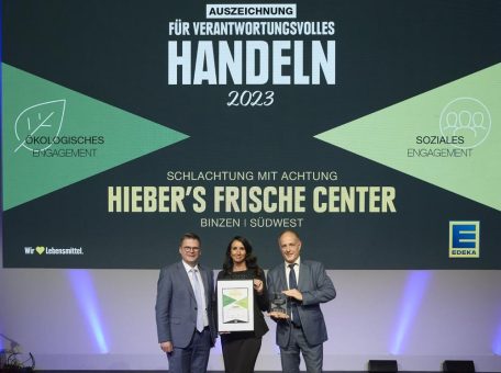 Hieber’s Frische Center in Binzen erhält die „Auszeichnung für verantwortungsvolles Handeln 2023“