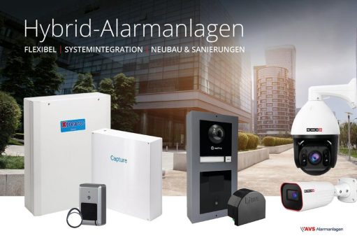 Vielfältige Systemintegration bei AVS Hybrid-Alarmanlagen möglich