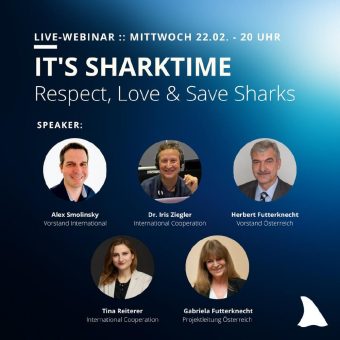 It‘s Sharktime – Respect, Love & Save Sharks