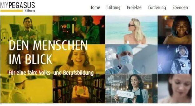 MYPEGASUS Stiftung jetzt online