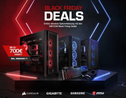 Preisalarm bei Gaming-PCs: Black Friday 2023 bei MIFCOM