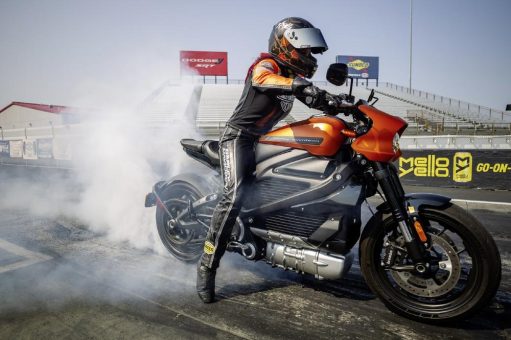 Harley-Davidson LiveWire fährt weltrekord