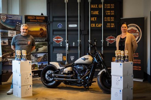 Harley-Davidson Düsseldorf  beschenkt Kinderhospiz