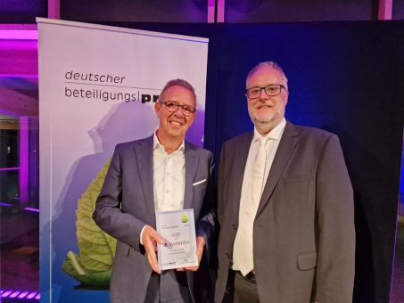 Deutscher BeteiligungsPreis 2023: PATRIZIA GrundInvest gewinnt in der Kategorie BEST TRUSTED ASSET MANAGEMENT