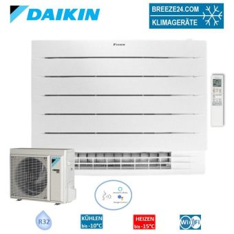 DAIKIN Klimaanlagen Set FVXM50A Truhengerät Perfera + RXM50R R32 5,0 KW für 1 Zimmer mit 50 m²