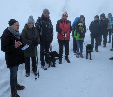 Der Harzklub e.V. erinnerte am 03.12.2023 an den 34. Jahrestag der Brockenmauer-Öffnung