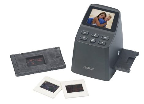 Somikon Stand-Alone-Dia- und Negativ-Scanner SD-1500.dig mit 16-MP-Sensor, 4.920 dpi