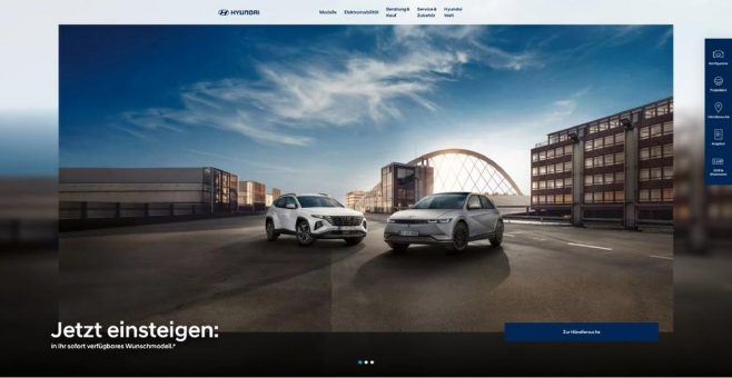 Neue Website als zentraler Anlaufpunkt: Hyundai legt Fokus auf Elektromobilität und Nachhaltigkeit