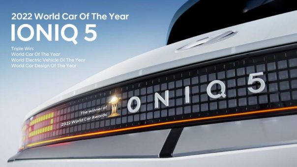 Hyundai IONIQ 5 zum „World Car of the Year“ gekürt