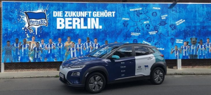 Hyundai Kona Elektro für #FutureGoals-Gewinner