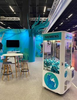 kreateur gestaltete Gamescom Messeauftritt für Siemens Professional Education