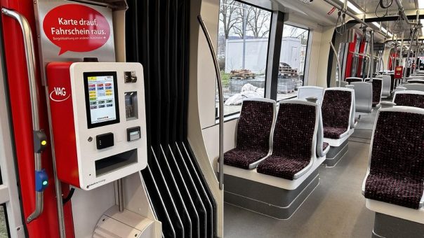 Neuer Urbos – neuer Fahrscheinautomat