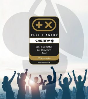 CHERRY erhält Plus X Award für „BESTE KUNDENZUFRIEDENHEIT“