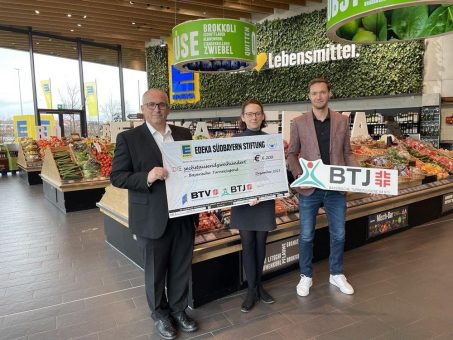 Dank EDEKA Südbayern: 6.200 Euro für die Bayerische Turnerjugend