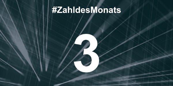 #Zahl des Monats: 3